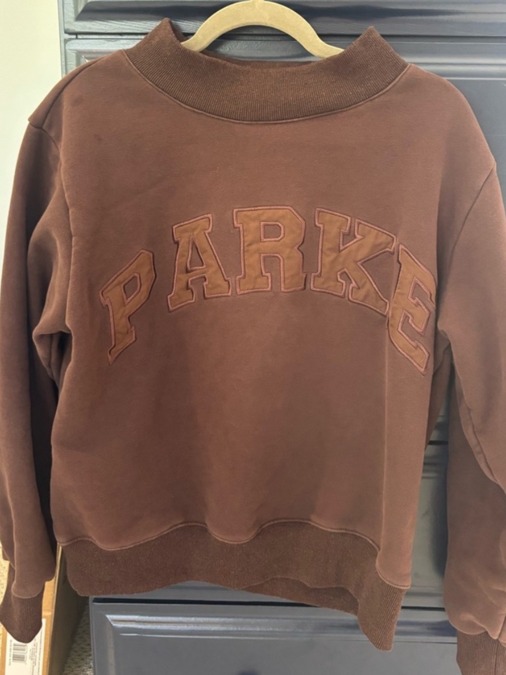 Parke BROWN TONAL mockneck S/M